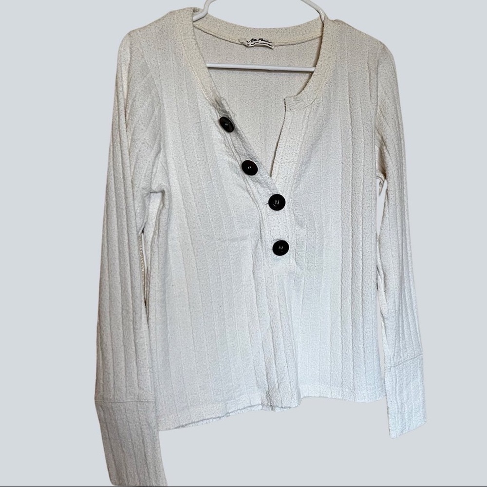 L FREE PEOPLE LONG SLEEVE